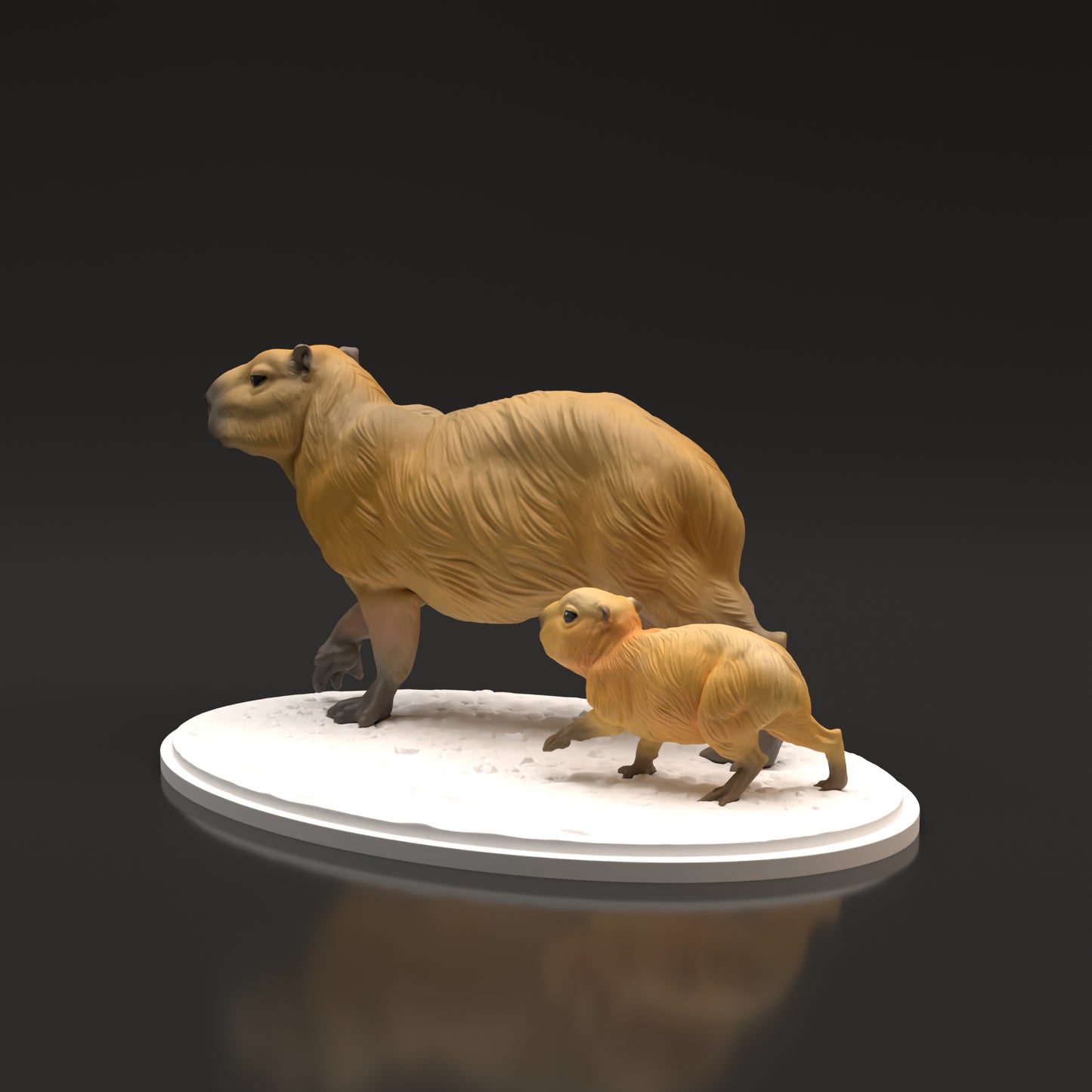 Capybaras - Animal Den Miniatures