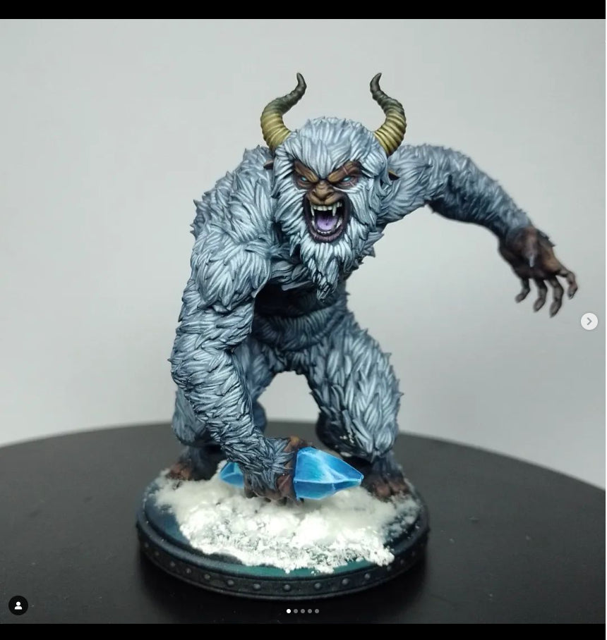 Yeti - FREEZING DARKNESS - MASTERS OF DUNGEONS QUEST - Primal Collectibles