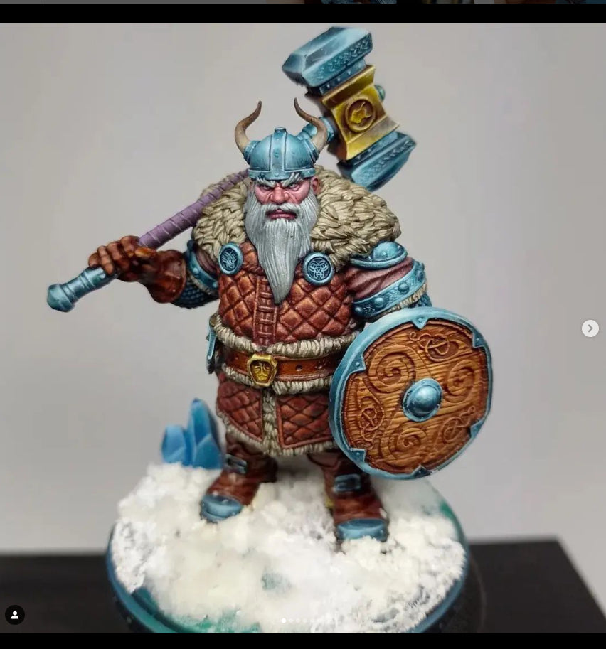 Dwarf - Argos - FREEZING DARKNESS - MASTERS OF DUNGEONS QUEST - Primal Collectibles