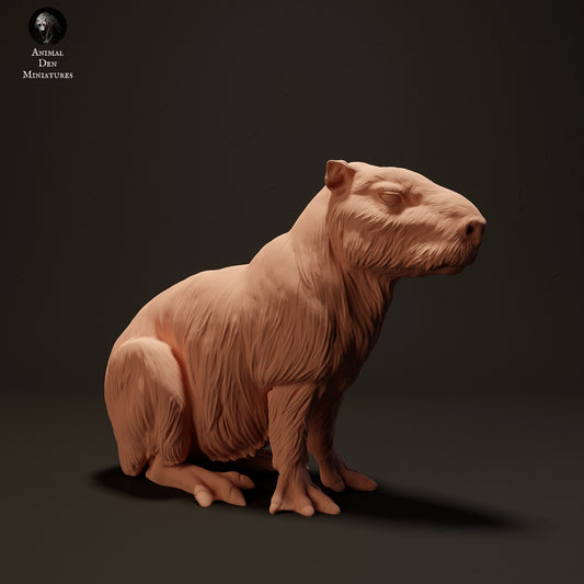 Capybara - Animal Den Miniatures