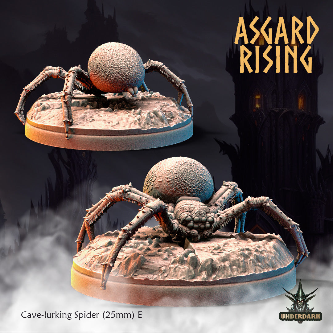 Cave-lurking Spiders (25mm)  - Asgard Rising