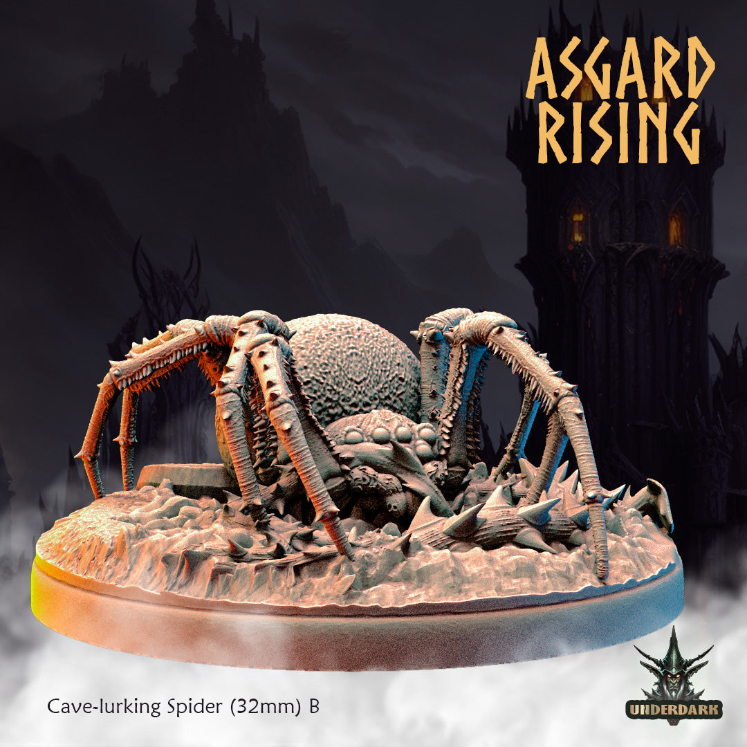 Cave-lurking Spiders (32mm) - Asgard Rising