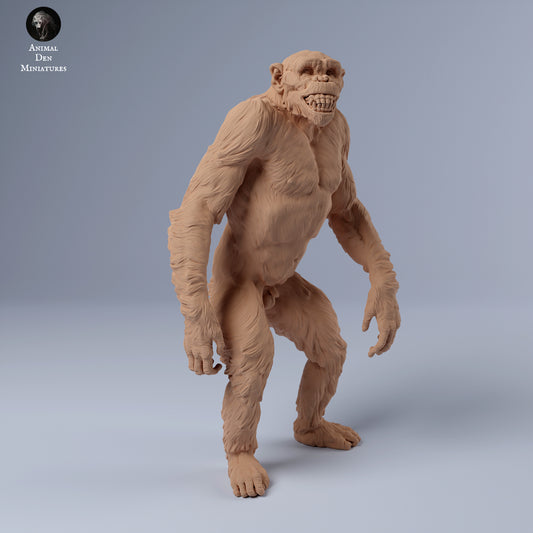 Chimpanzee Grin - Animal Den Miniatures