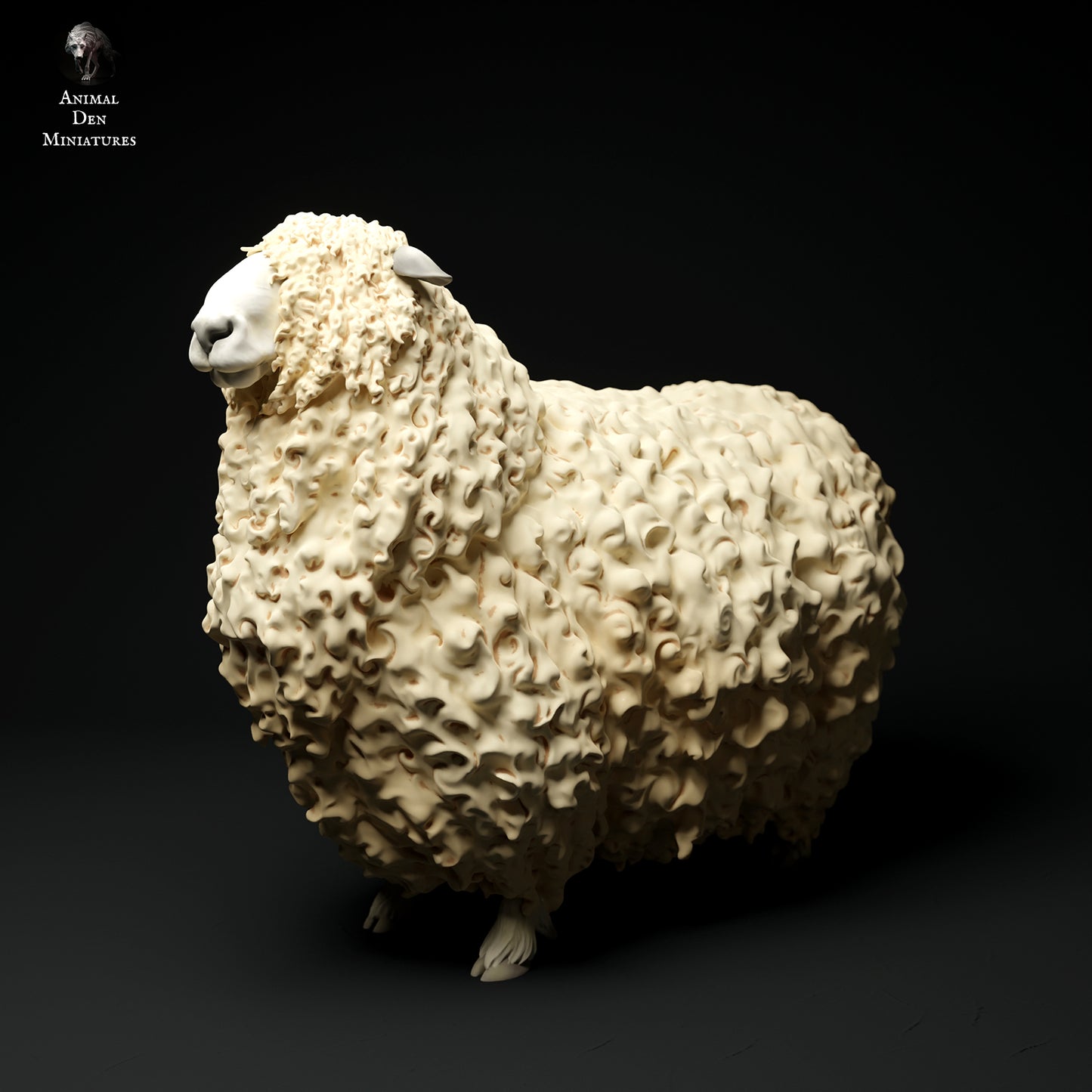 Devon and Cornwall Longwool Ram - Animal Den Miniatures