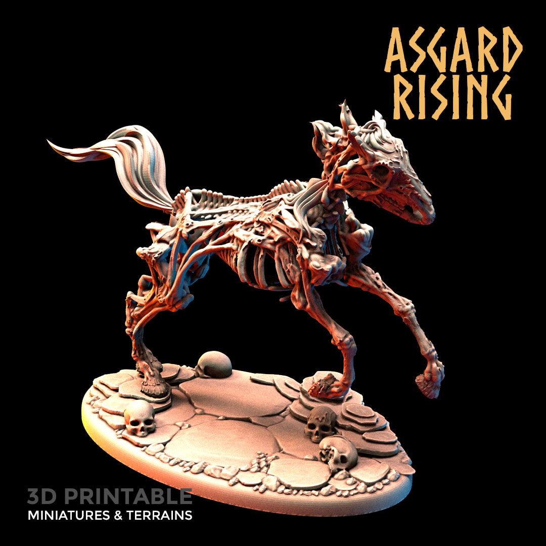 Druagr Skeleton Horses - Asgard Rising