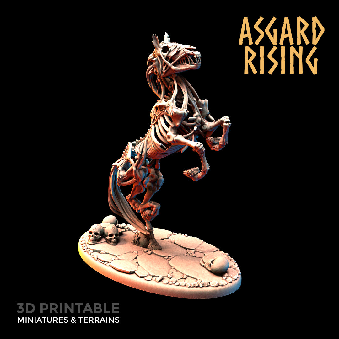 Druagr Skeleton Horses - Asgard Rising