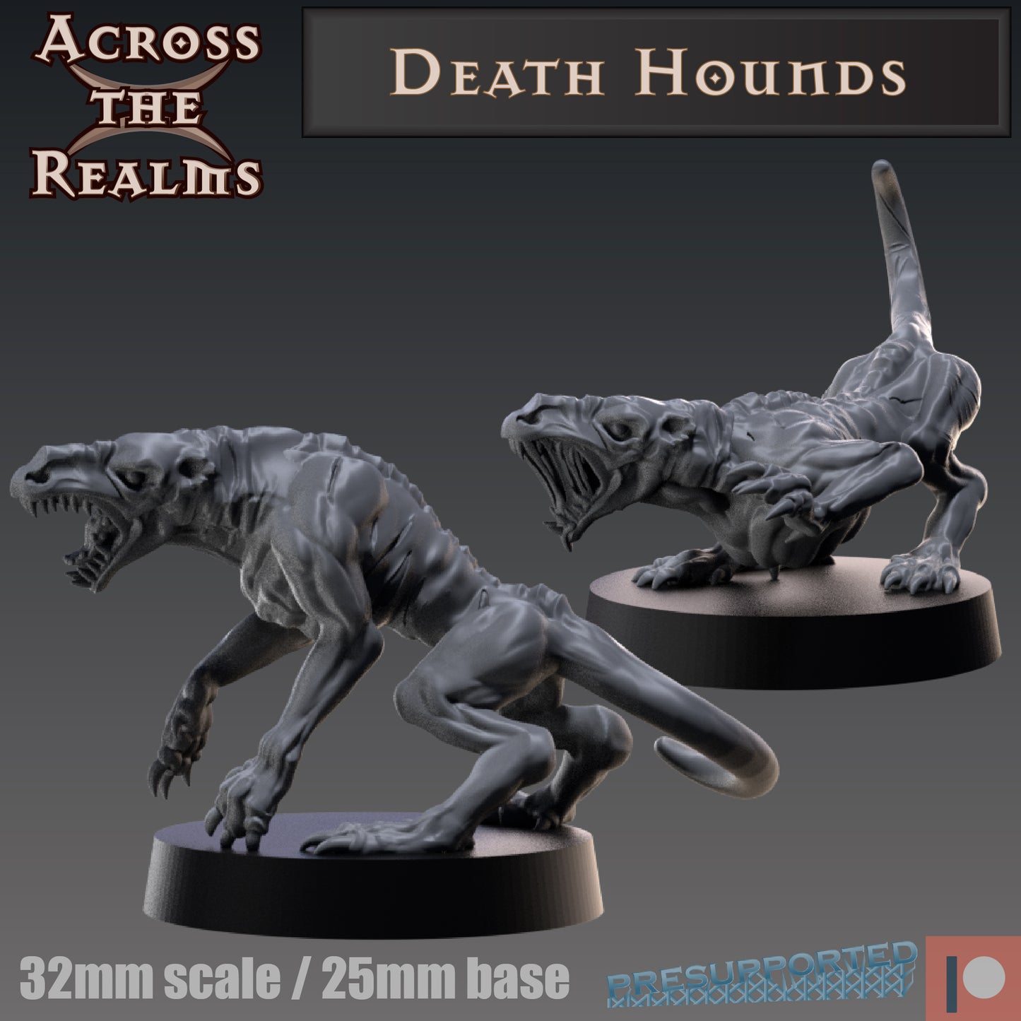 2x Death Hounds - Across the Realms