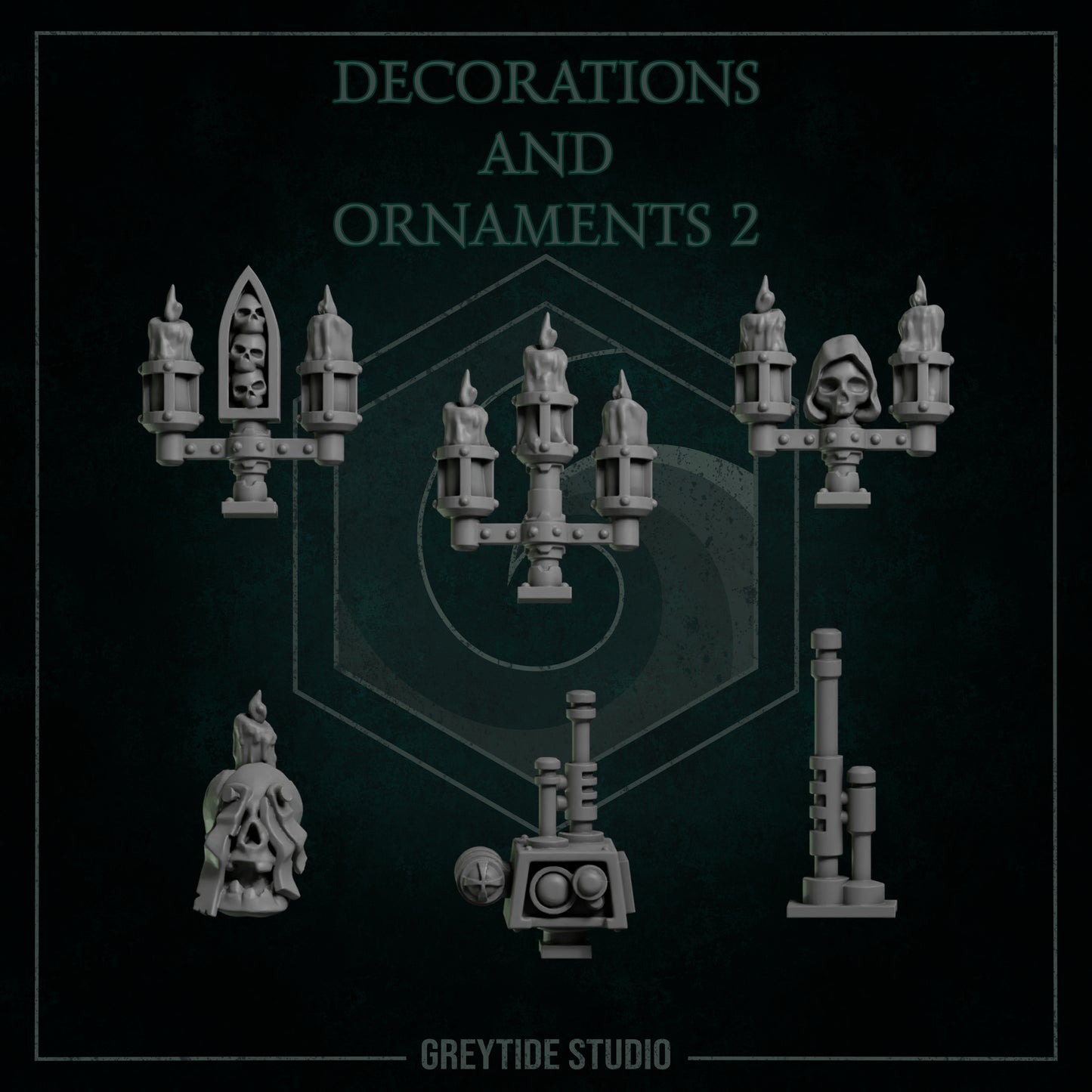 Decorations and Ornaments 2 - GreyTide Studio