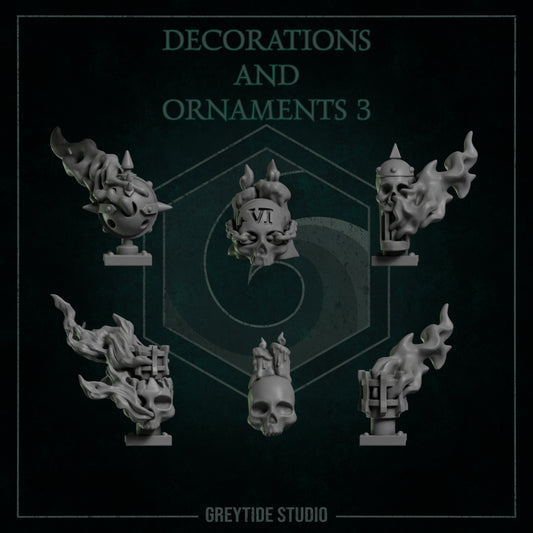 Decorations and Ornaments 3 - GreyTide Studio