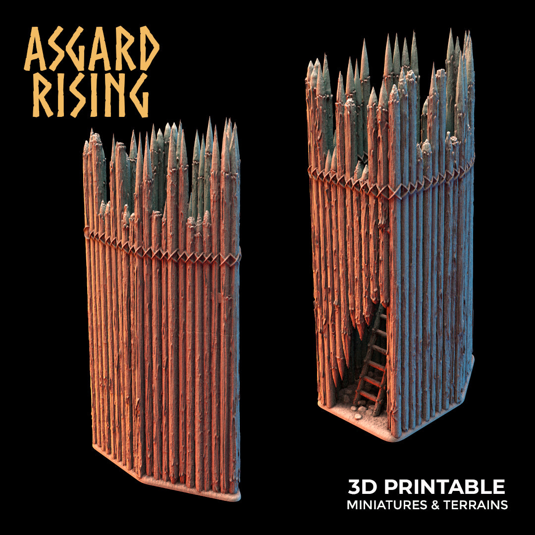 FORTIFIED VILLAGE - DEFENCE TOWER - Asgard Rising