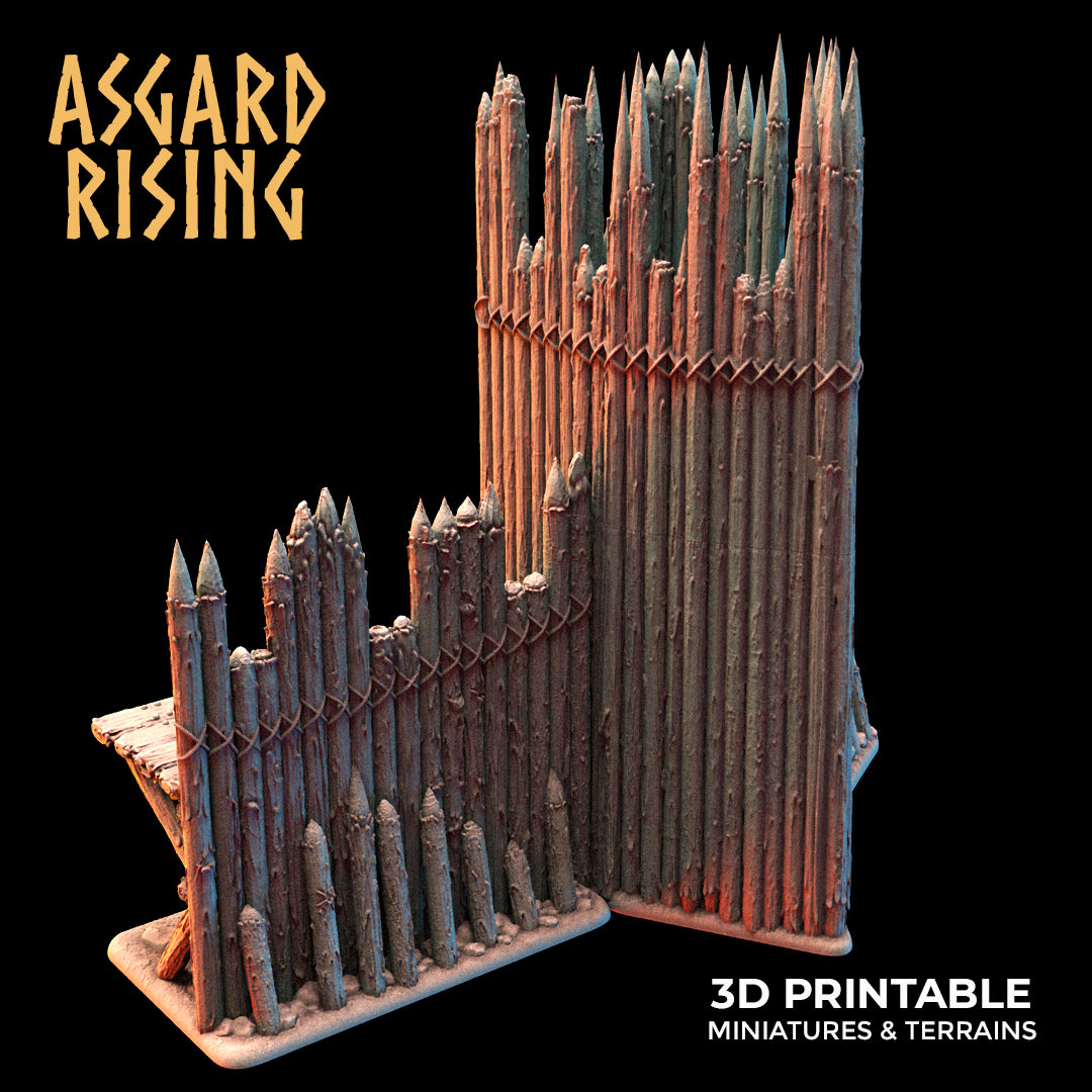 FORTIFIED VILLAGE - DEFENCE TOWER - Asgard Rising