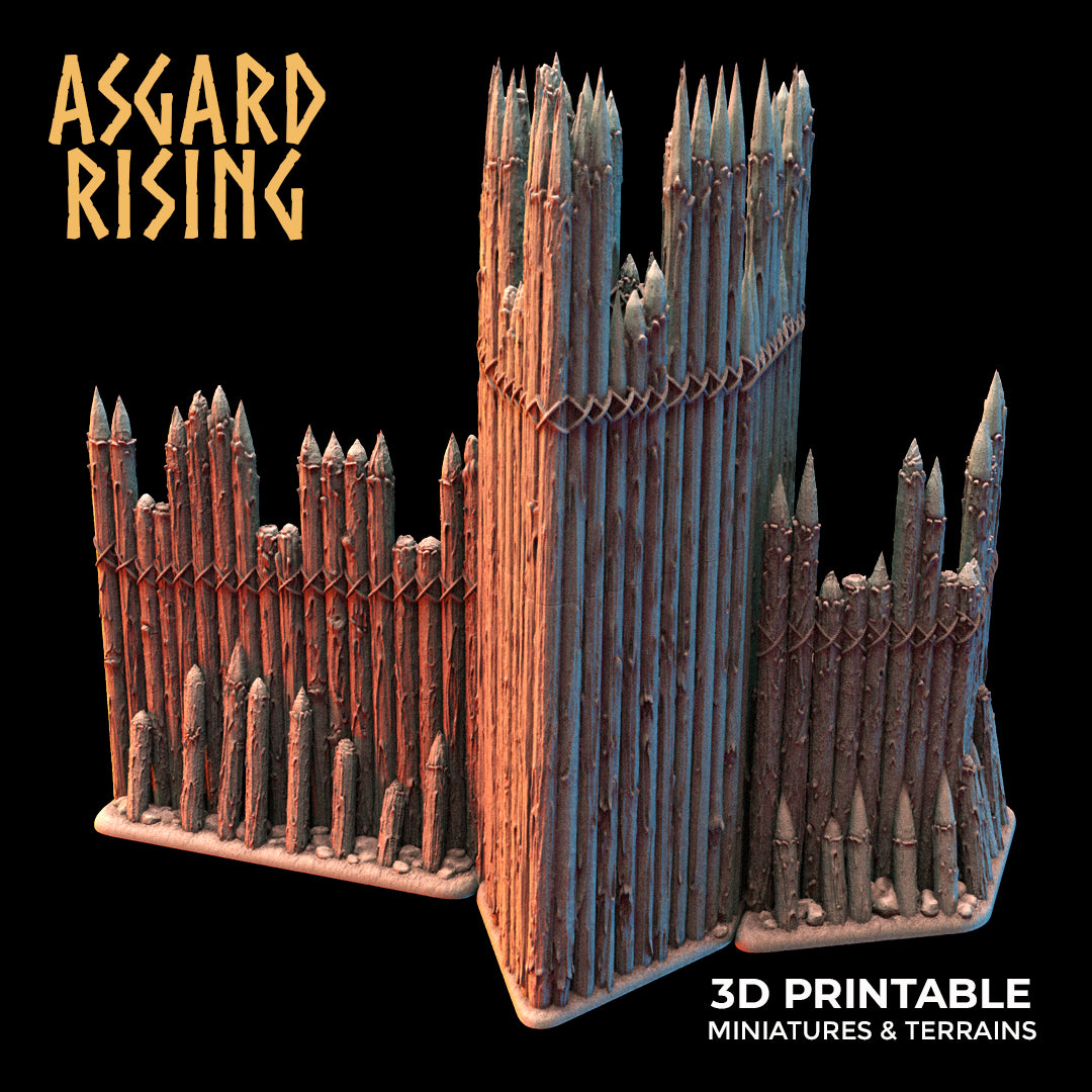 FORTIFIED VILLAGE - DEFENCE TOWER - Asgard Rising