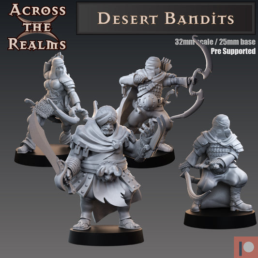 4x Desert Bandits - Across the Realms