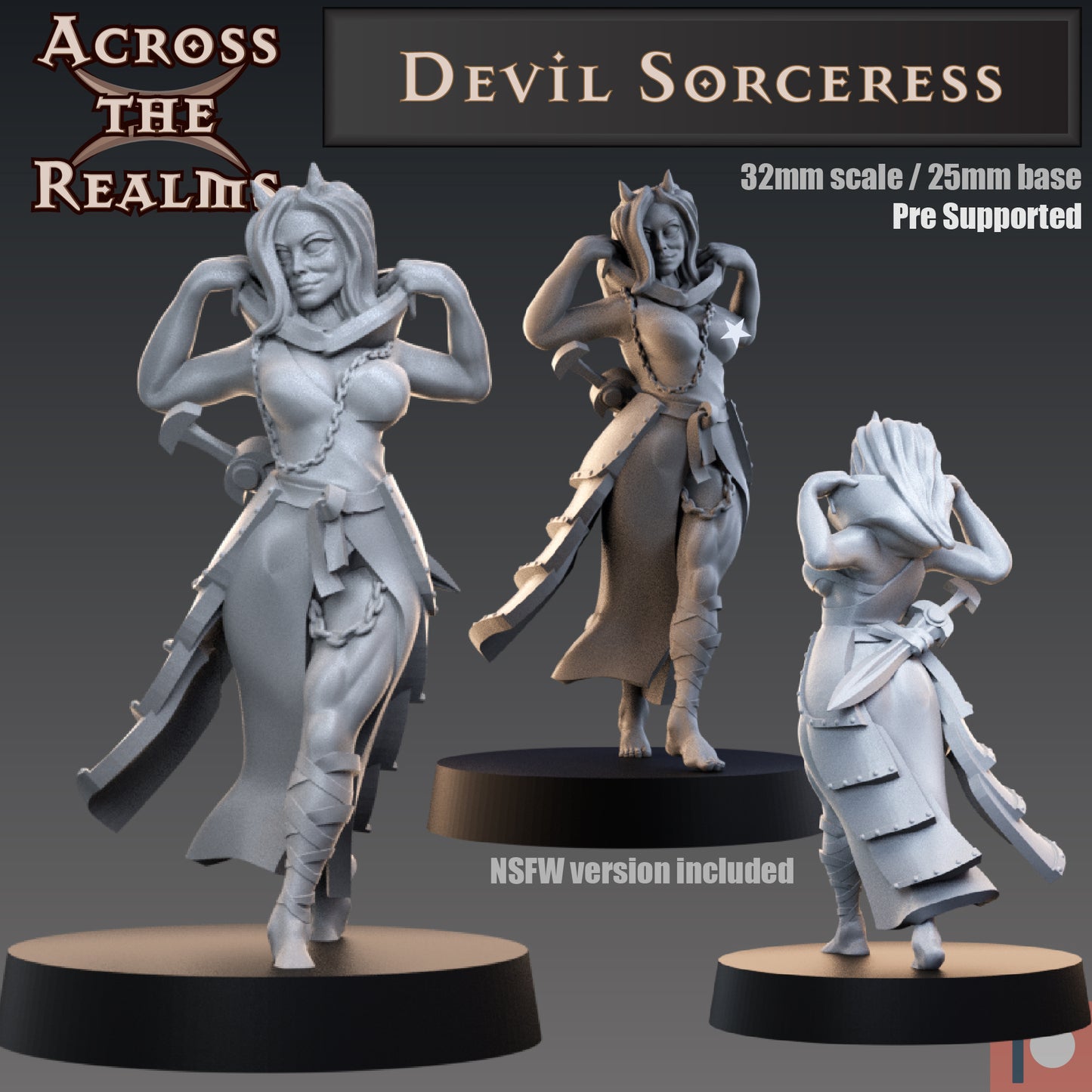 2x Devil Sorceress - Across the Realms