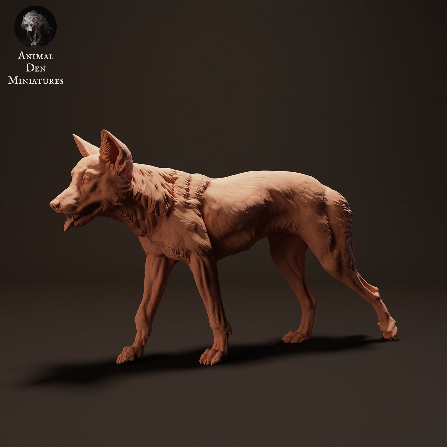 Dingo Walking - Animal Den Miniatures