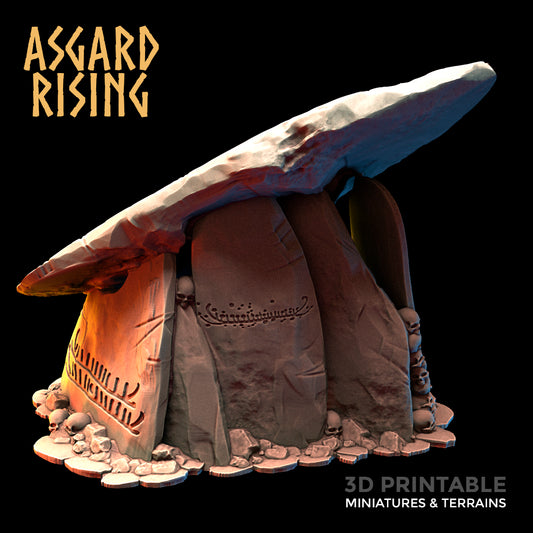 Megalithic Dolmen Tombstone - Asgard Rising