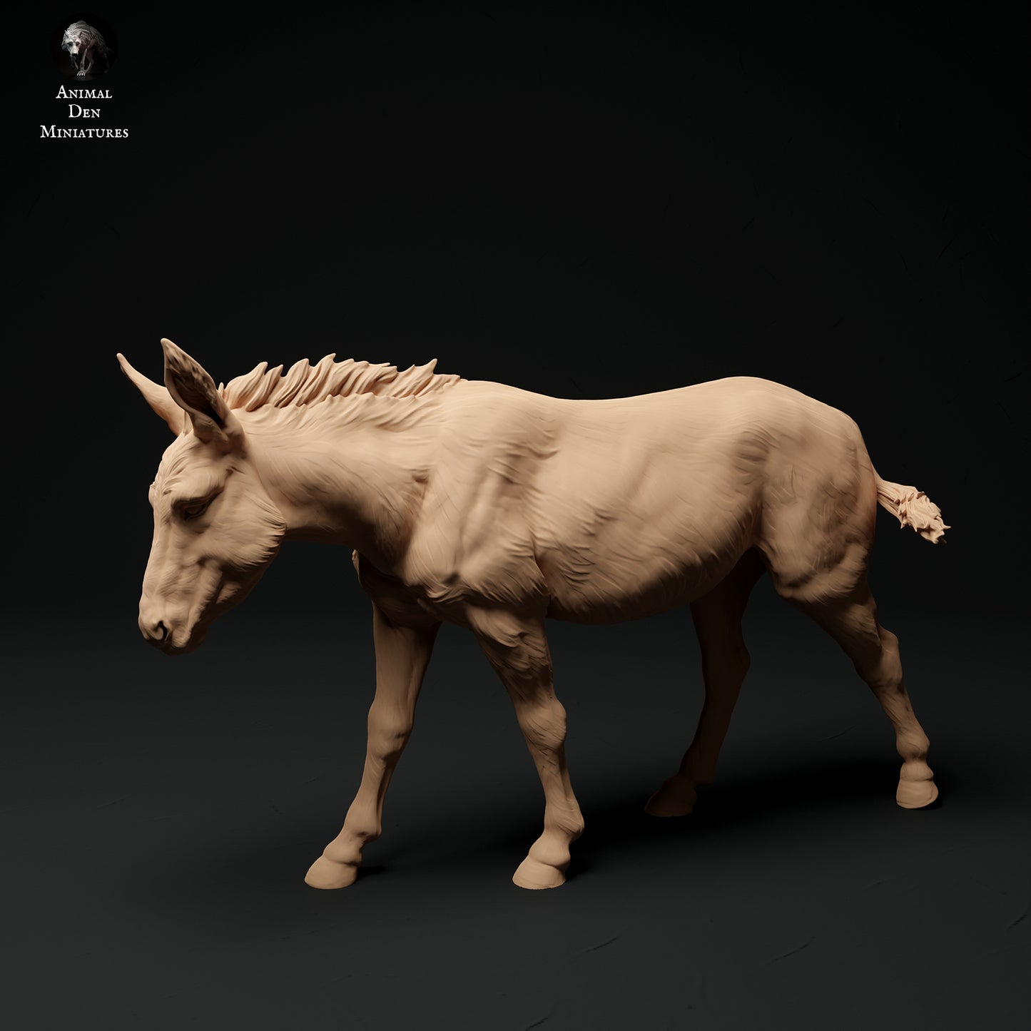 Common Donkey - Animal Den Miniatures