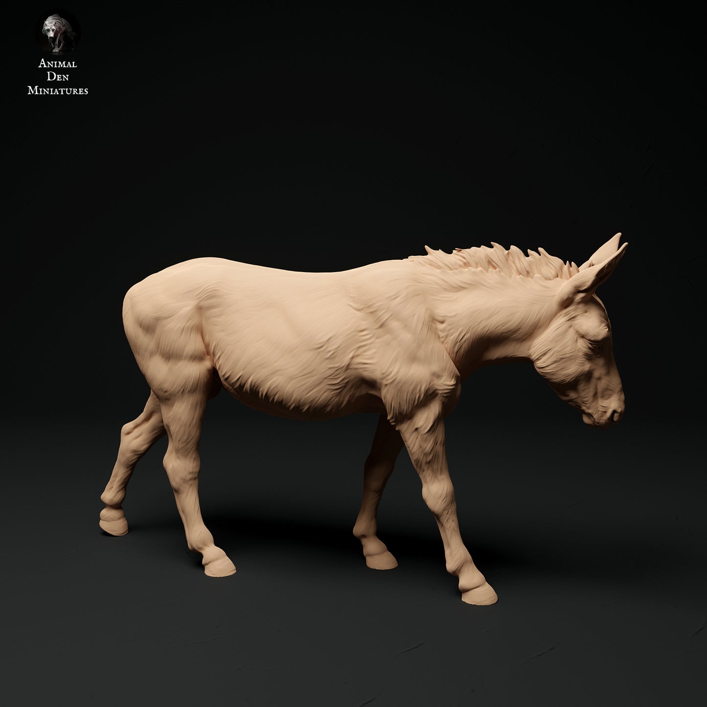 Common Donkey - Animal Den Miniatures