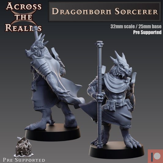 1x Dragonborn Sorcerer - Across the Realms