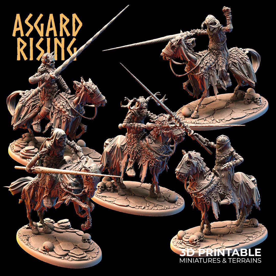 DRAUGR: Fallen Knights - Undead Cavalry - Asgard Rising