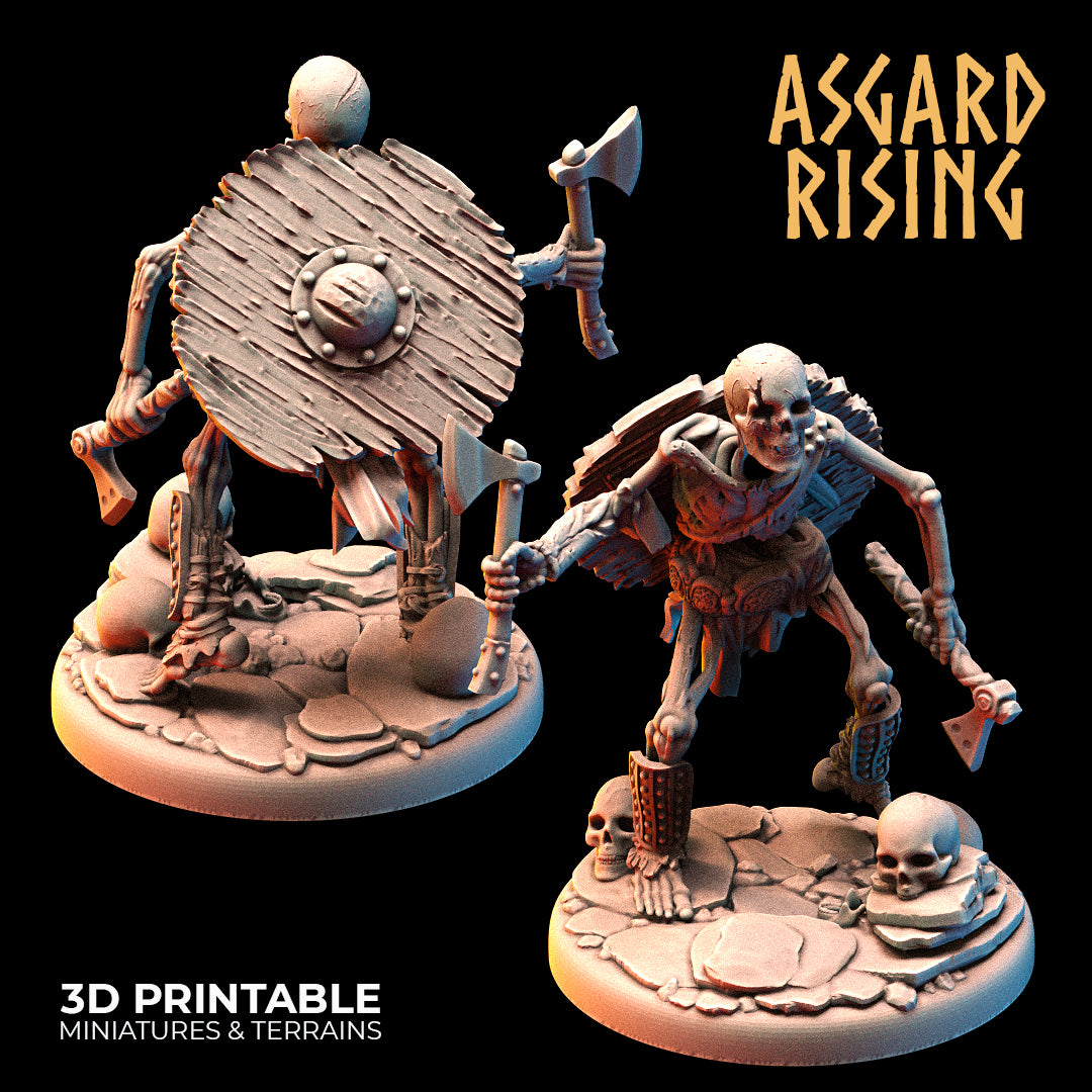 DRAUGR: Undead Skeleton Infantry - Asgard Rising