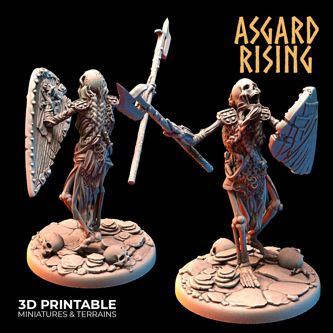 DRAUGR: Undead Skeleton Infantry - Asgard Rising