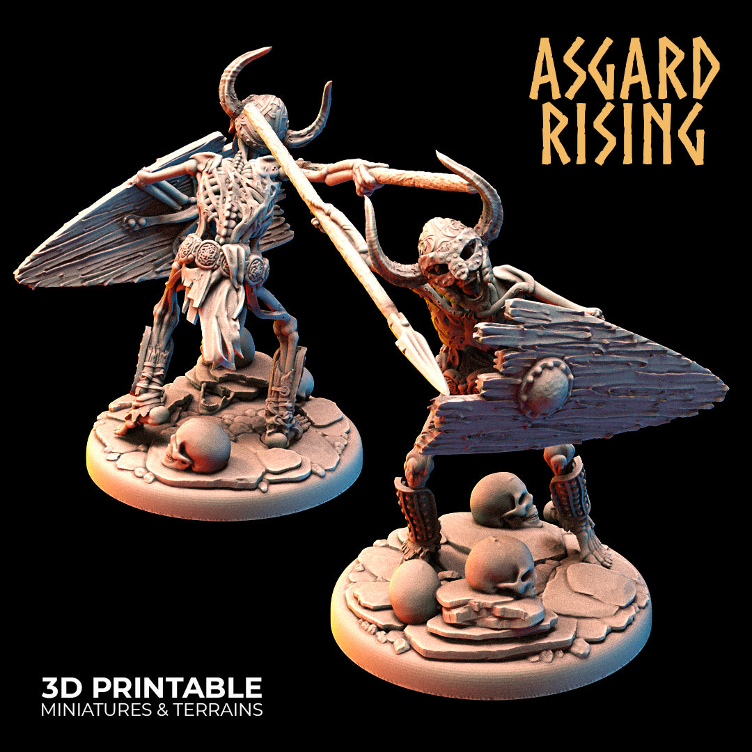 DRAUGR: Undead Skeleton Infantry - Asgard Rising