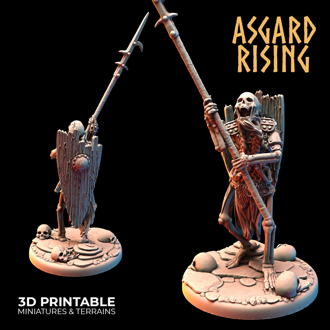 DRAUGR: Undead Skeleton Infantry - Asgard Rising