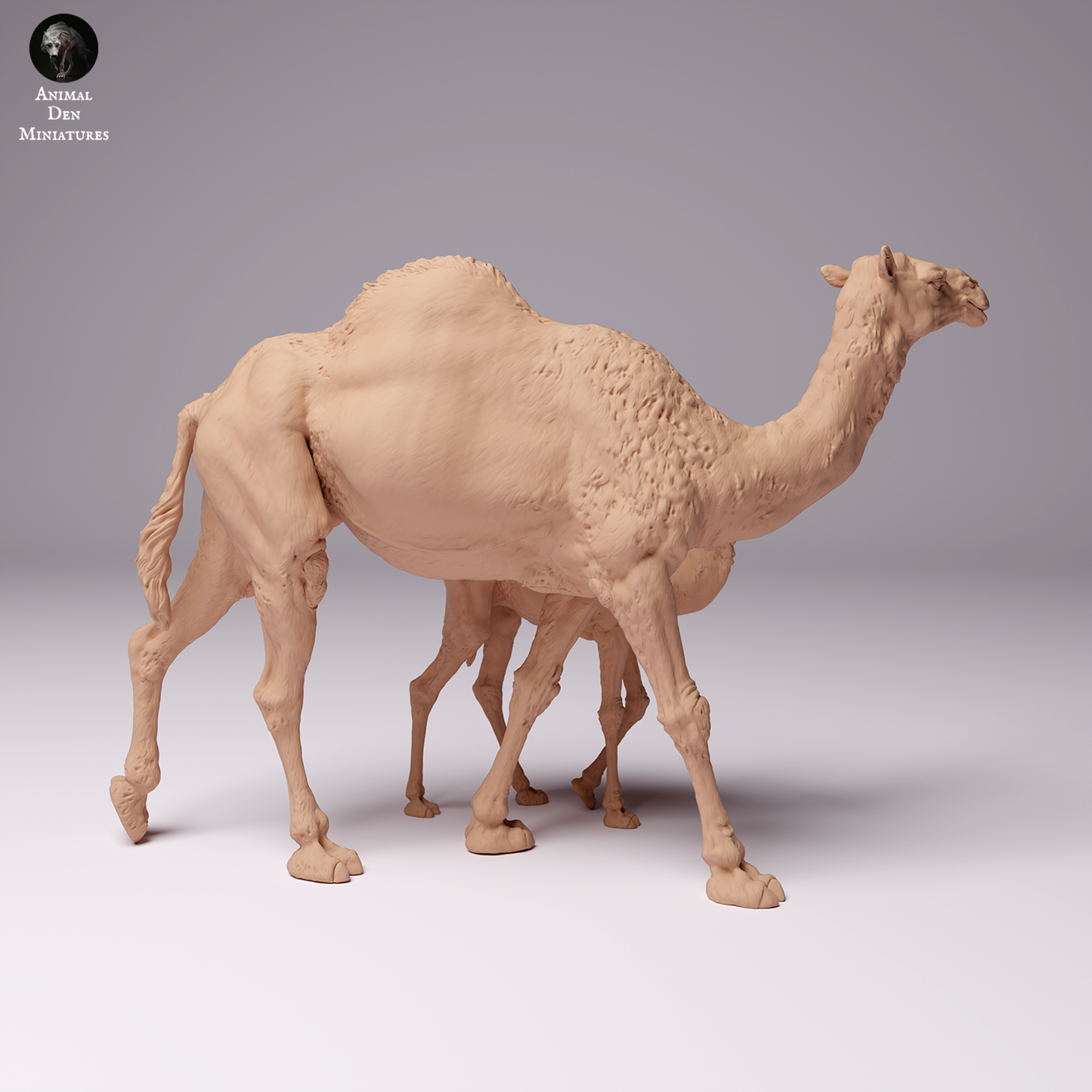 Dromedary Camel Female and Calf - Animal Den Miniatures