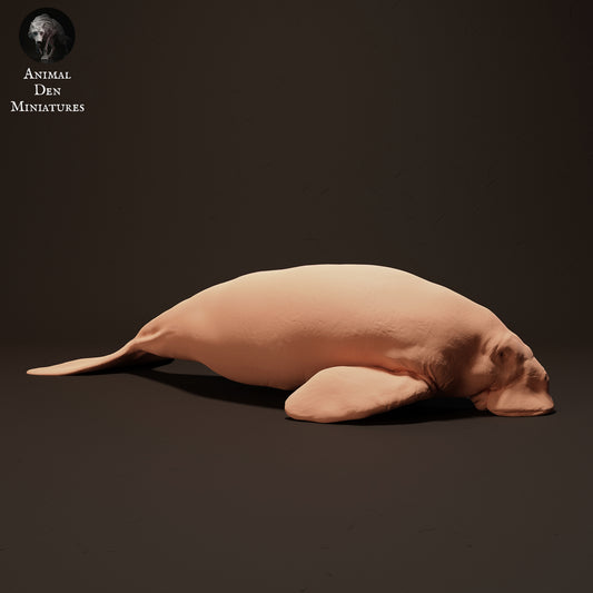 Dugong Eating - Animal Den Miniatures