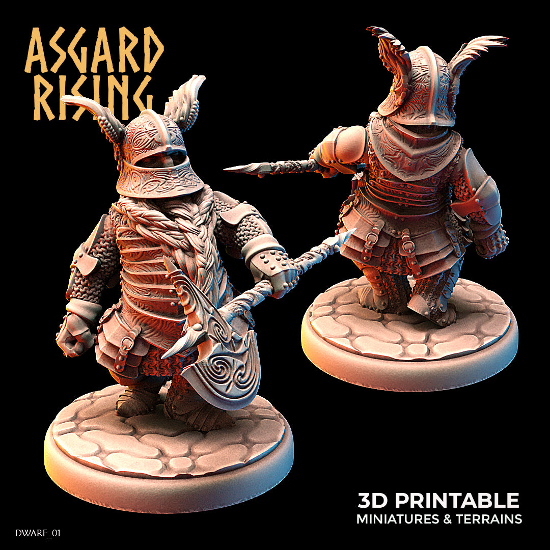 DWARF: Dwarves in Full Plate armors - Asgard Rising