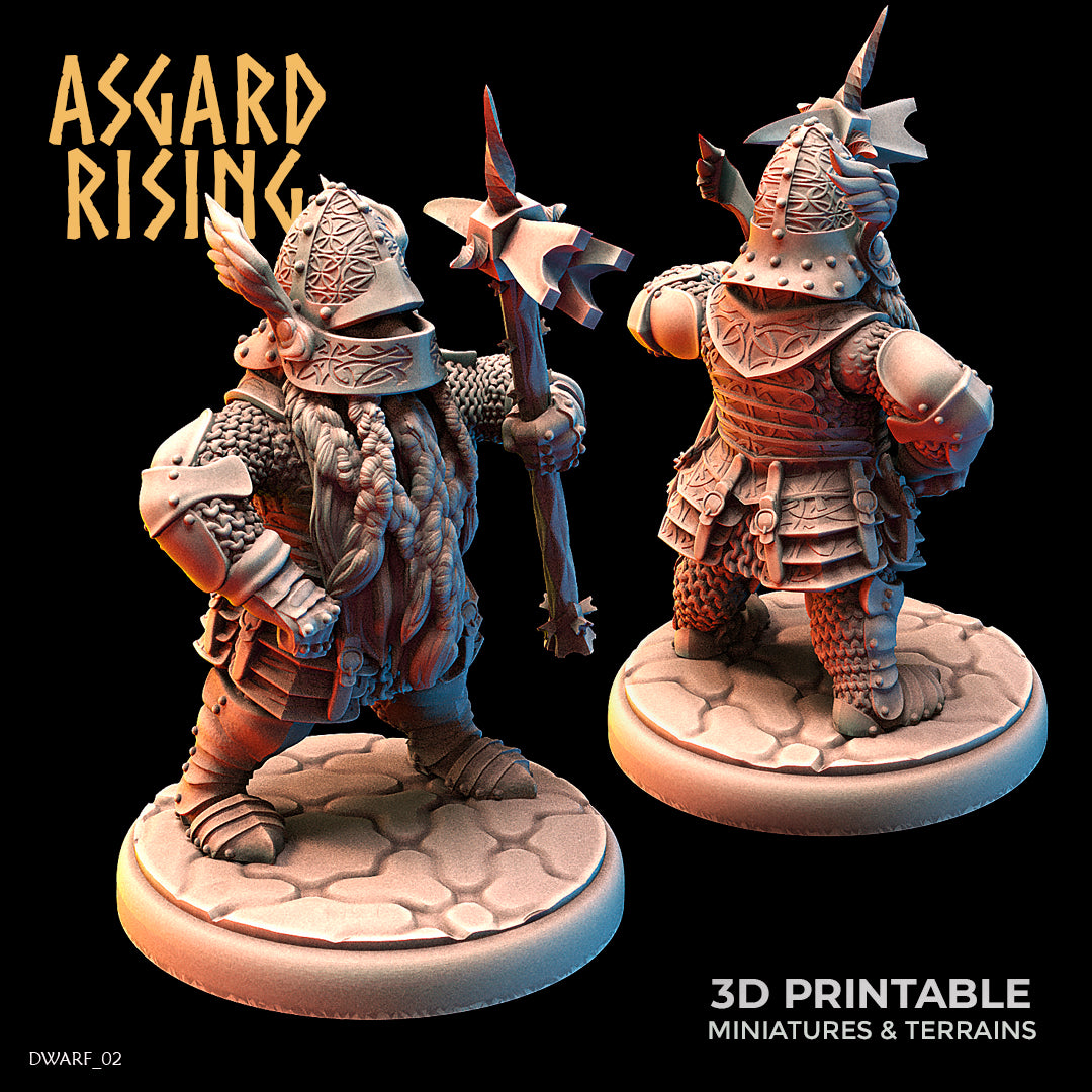 DWARF: Dwarves in Full Plate armors - Asgard Rising