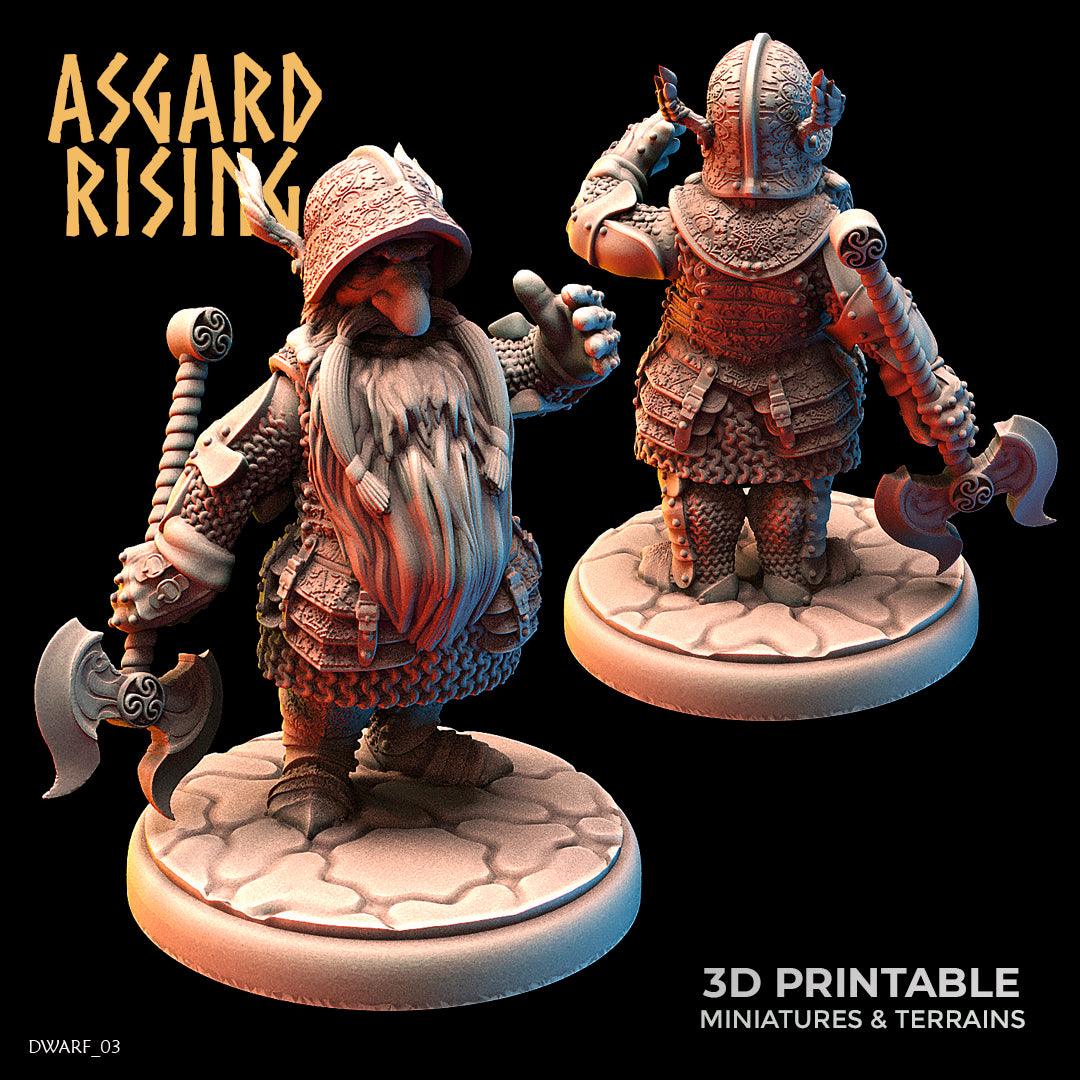 DWARF: Dwarves in Full Plate armors - Asgard Rising