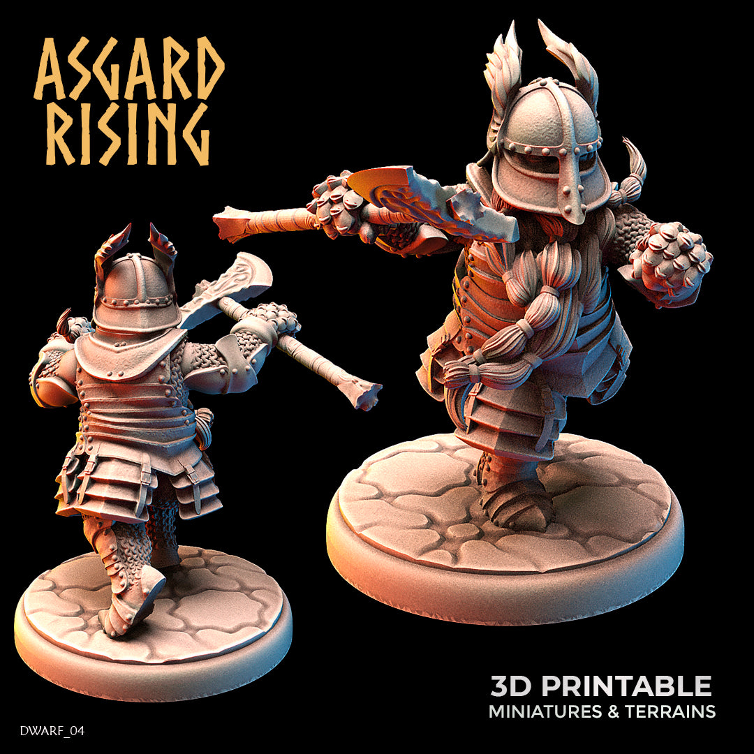 DWARF: Dwarves in Full Plate armors - Asgard Rising