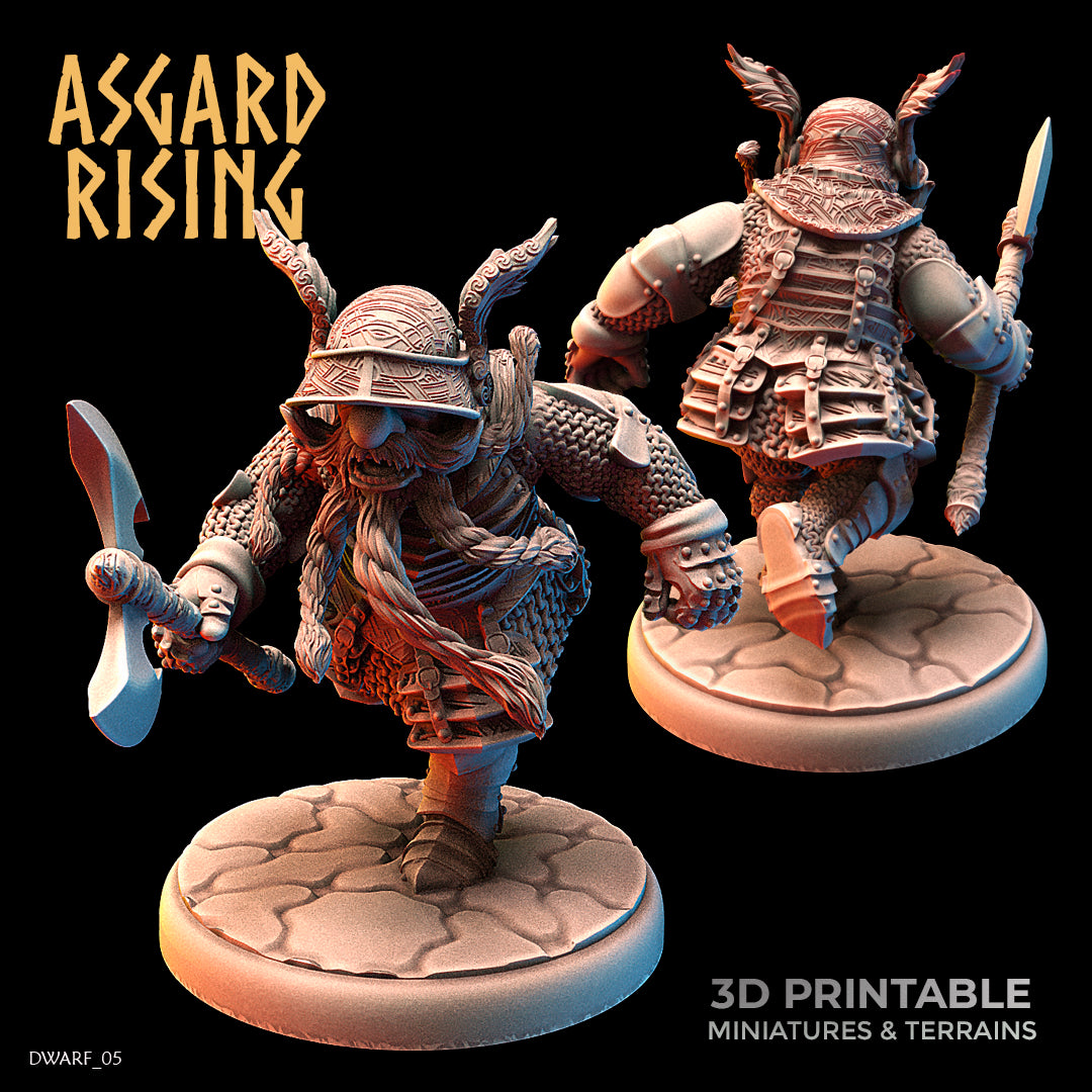 DWARF: Dwarves in Full Plate armors - Asgard Rising