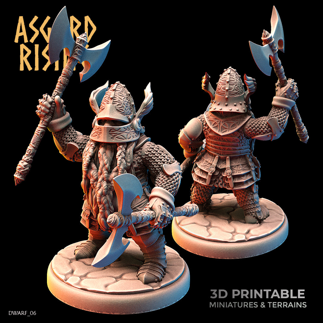 DWARF: Dwarves in Full Plate armors - Asgard Rising