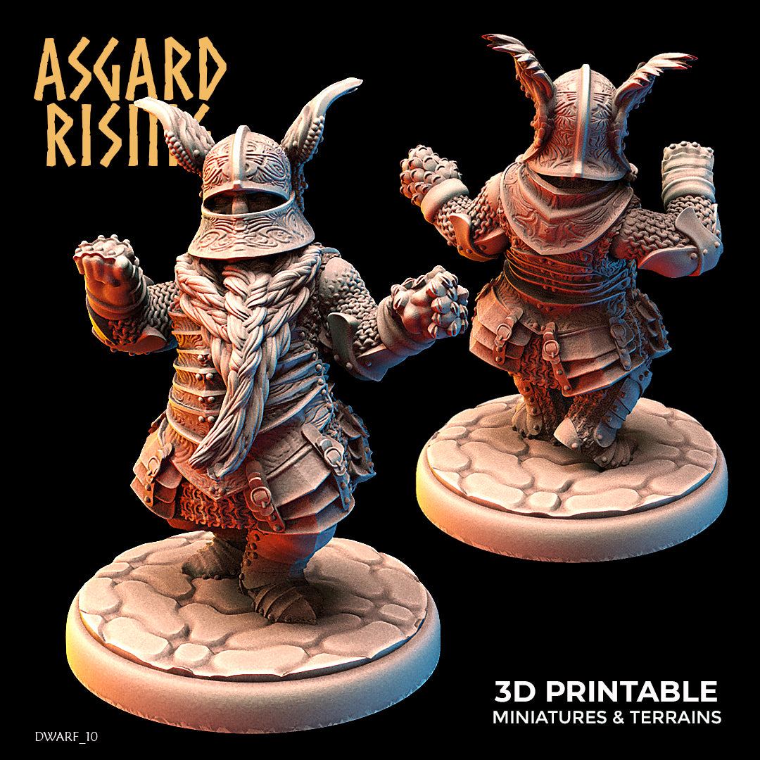 DWARF: Dwarves in Full Plate armors - Asgard Rising