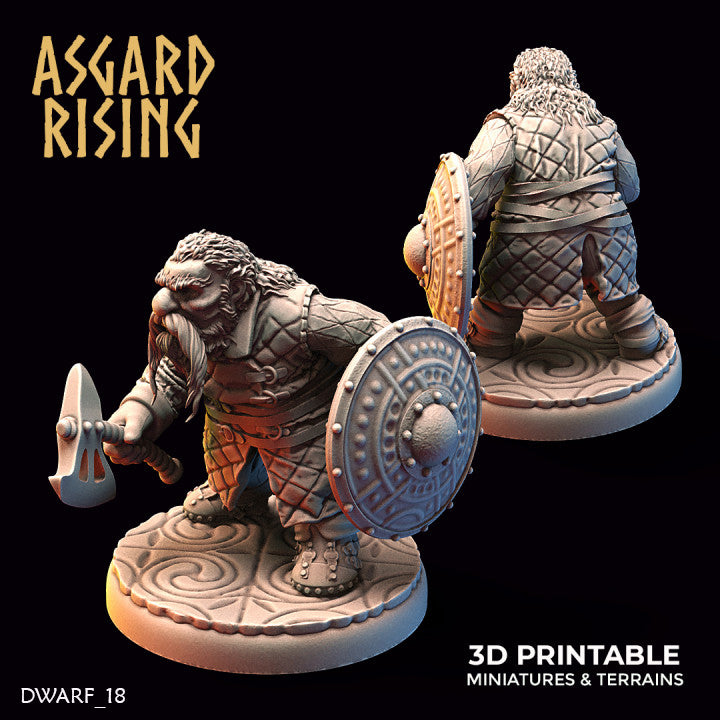 DWARF: Dwarves in Gambeson armors - Asgard Rising