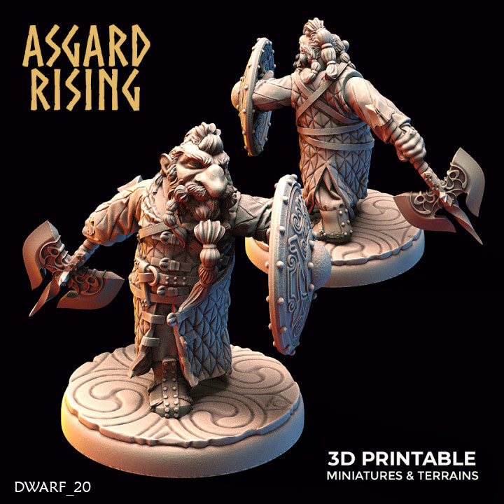 DWARF: Dwarves in Gambeson armors - Asgard Rising