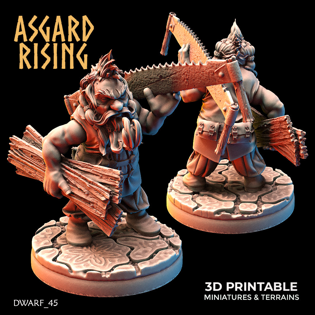 DWARF: Dwarven Townsfolk (Artisans) - Asgard Rising