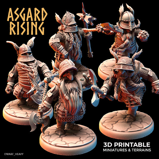 DWARF: Dwarves in Full Plate armors - Asgard Rising