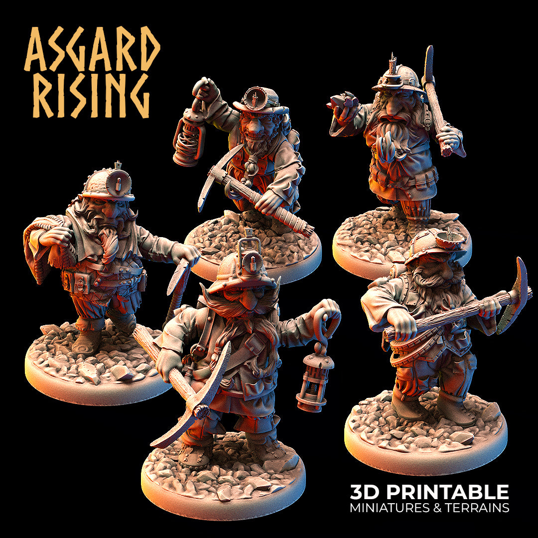 DWARF: Dwarven Miners - Asgard Rising