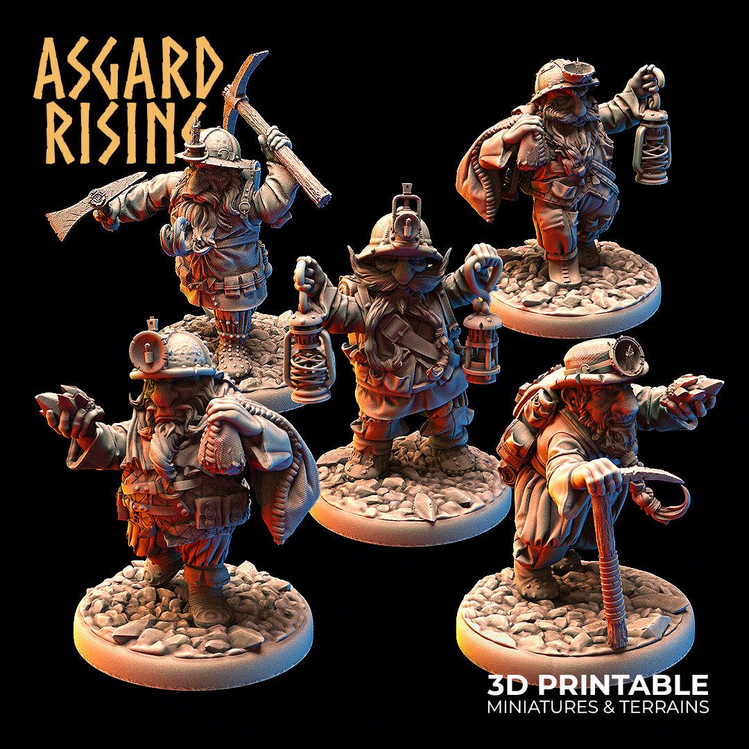 DWARF: Dwarven Miners - Asgard Rising