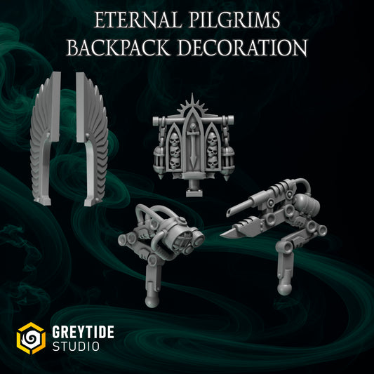 EPT Backpack decorations - GreyTide Studio