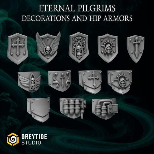 EPT Heraldy shields and Hip armors - GreyTide Studio