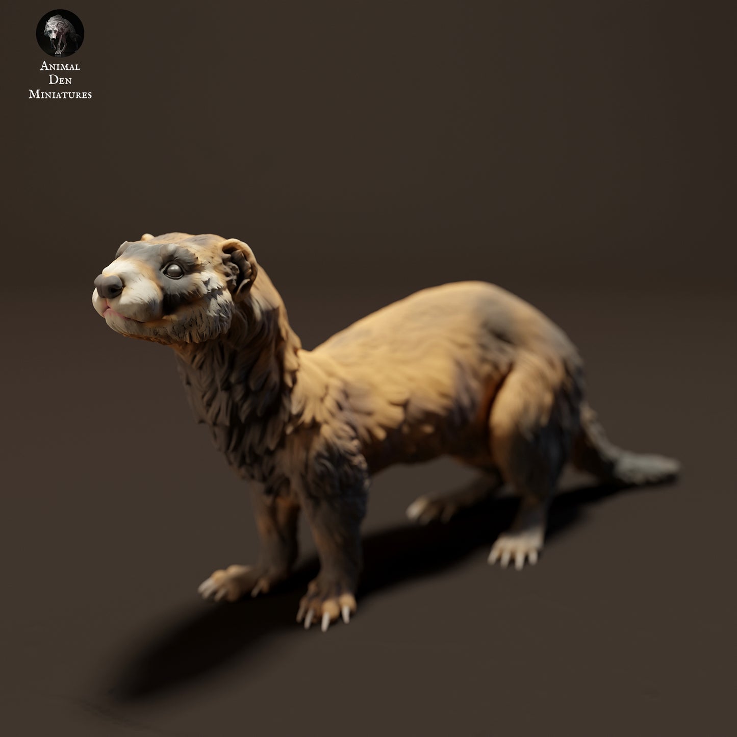 European Polecat - Animal Den Miniatures