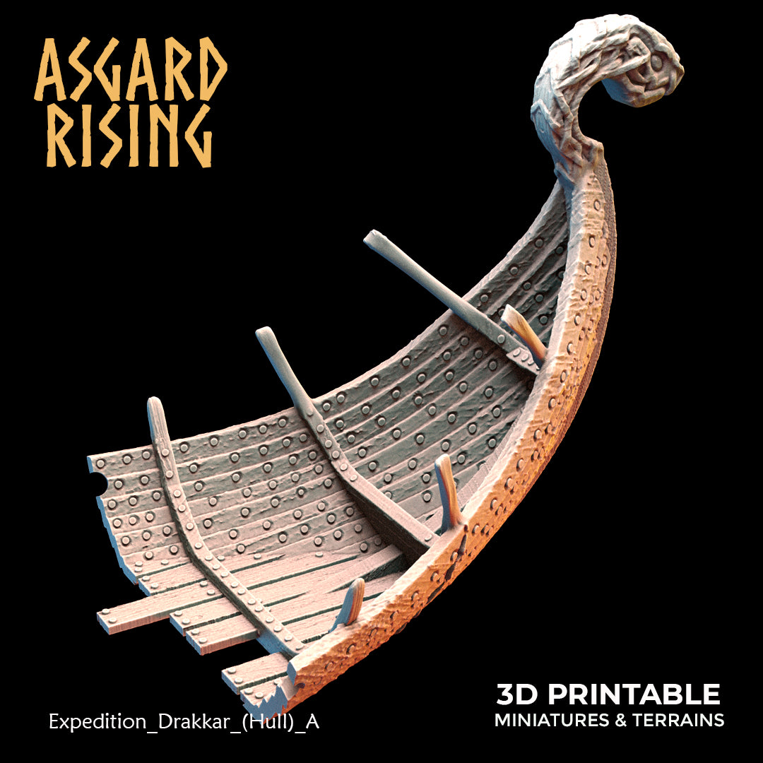 Expedition Drakkars (Viking Ships Scenery) - Asgard Rising