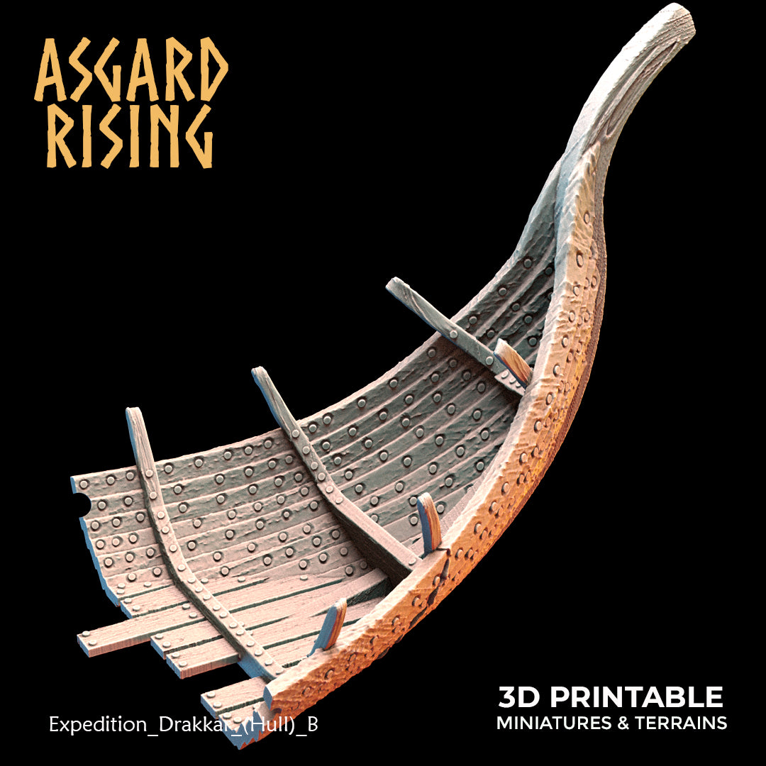 Expedition Drakkars (Viking Ships Scenery) - Asgard Rising