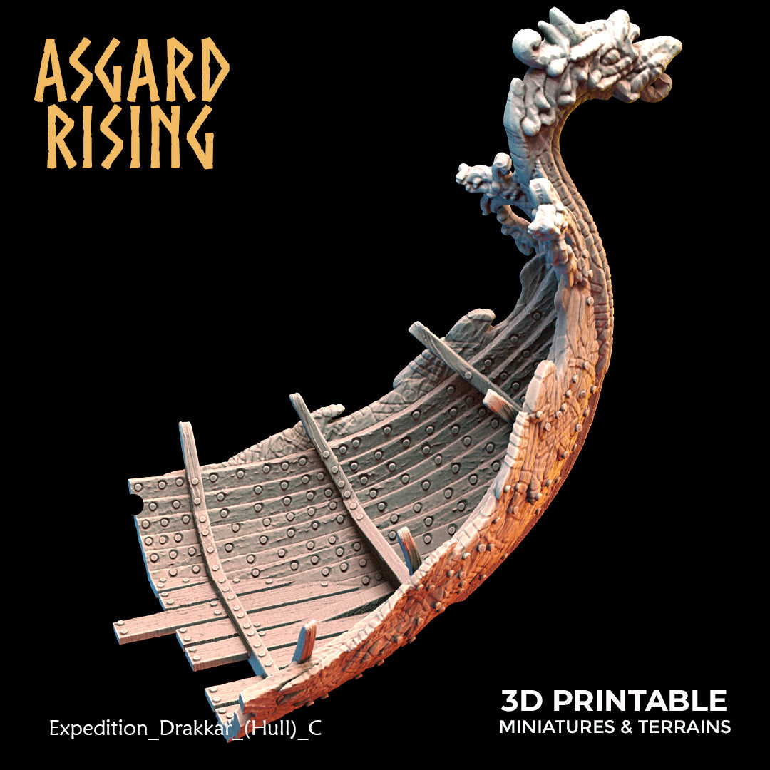 Expedition Drakkars (Viking Ships Scenery) - Asgard Rising