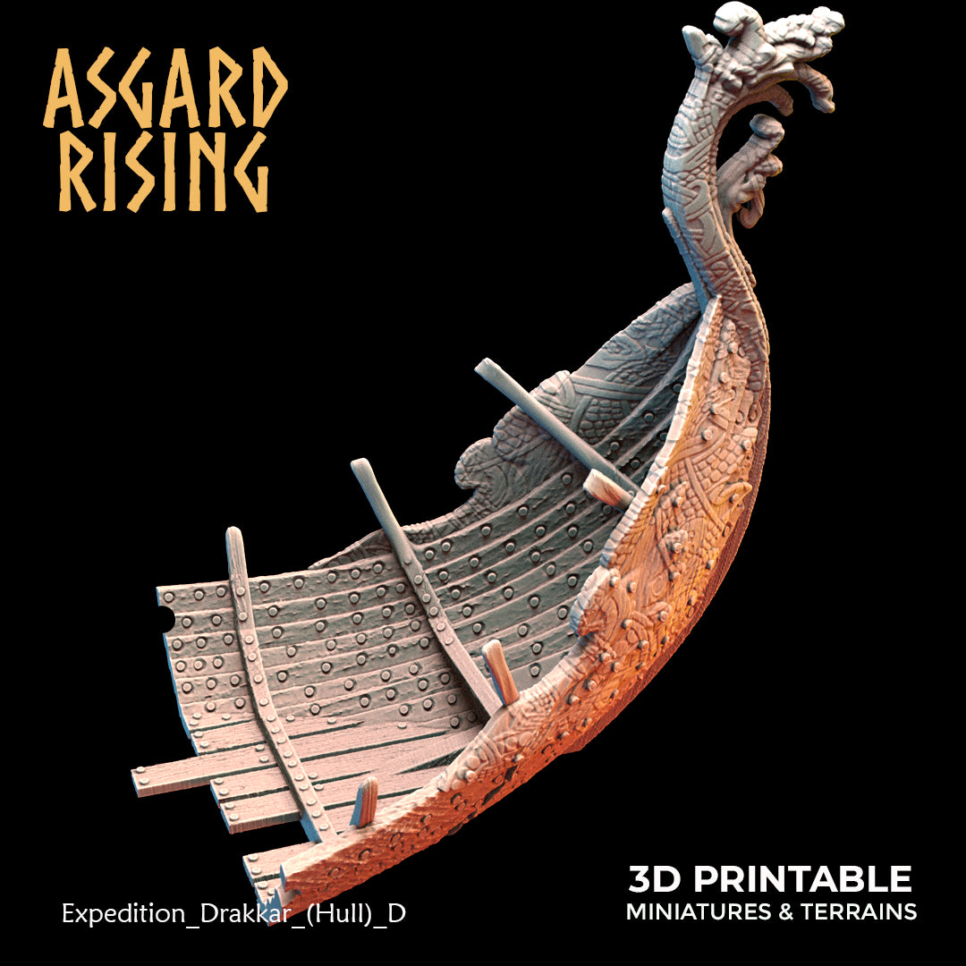 Expedition Drakkars (Viking Ships Scenery) - Asgard Rising